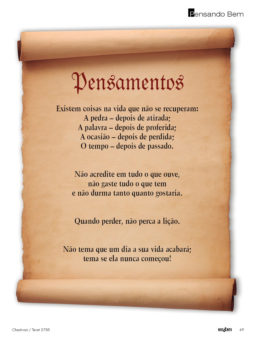 Pensamentos